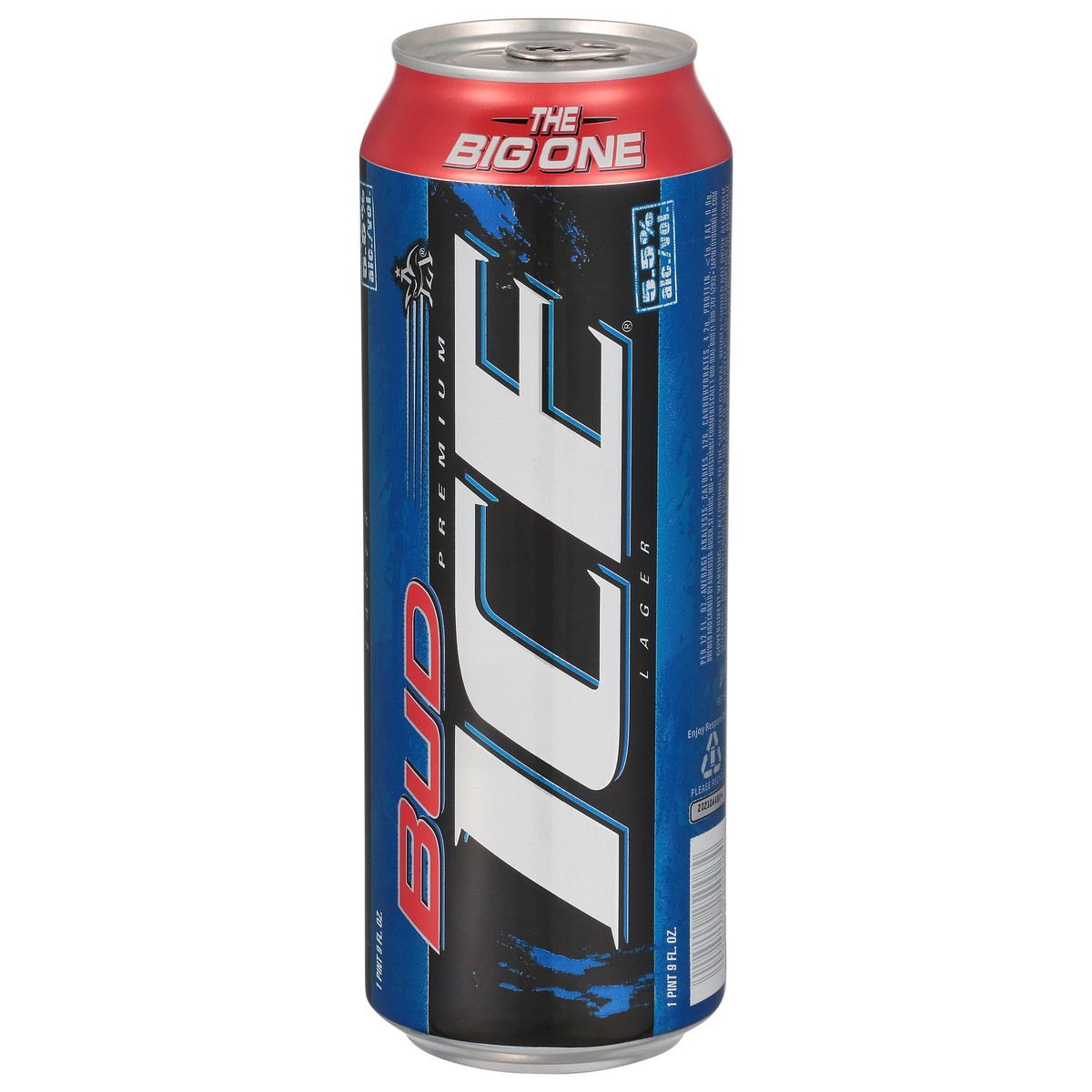 slide 1 of 1, Bud Ice Premium Lager Beer 25 fl oz, 25 fl oz