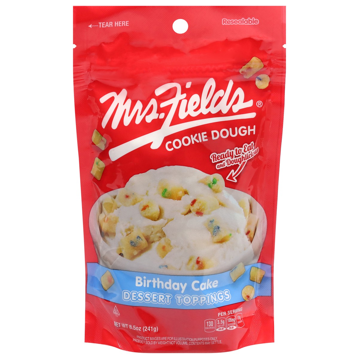 slide 1 of 9, Mrs. Field's Birthday Cake Dessert Toppings 8.5 oz, 8.5 oz
