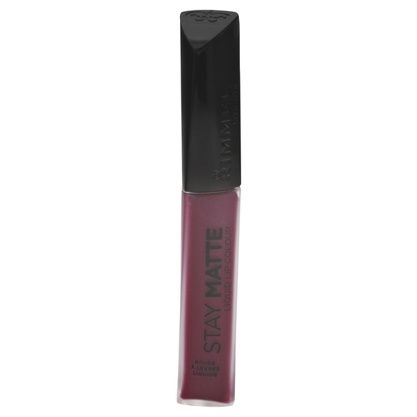 slide 1 of 1, Coty Inc. Rimmel London Liquid Lip Colour, Midnight 800, 0.21 oz