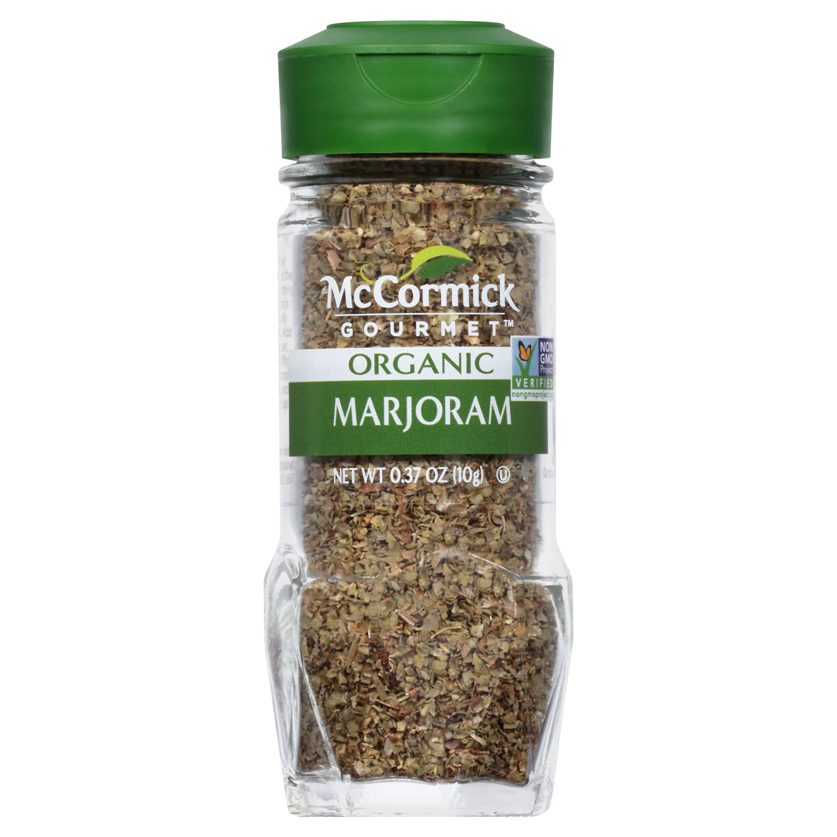 slide 1 of 4, McCormick Gourmet Organic Marjoram Leaves, 0.37 oz