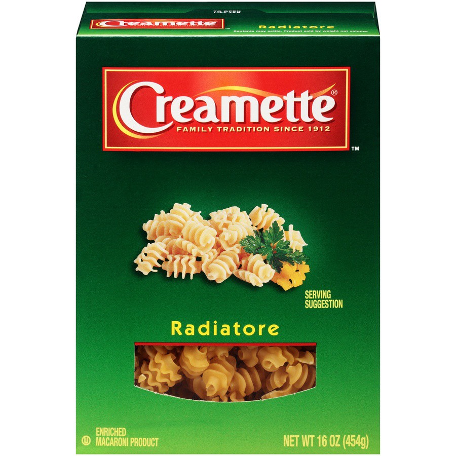 slide 1 of 8, Creamette Radiatore, 16 oz