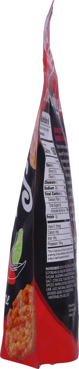 slide 7 of 13, Wowza Crunchy Rice Fuego Lime Crisps 3.5 oz, 3.5 oz