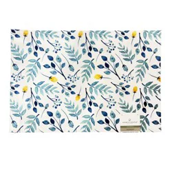 Room & Retreat Seasonal Senaida Floral Printed Placemat, 13 In X 19 In