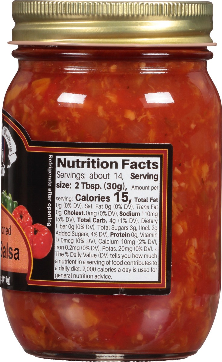 slide 4 of 9, Amish Wedding Old Fashioned Peach Salsa 14.5 oz, 14.5 oz