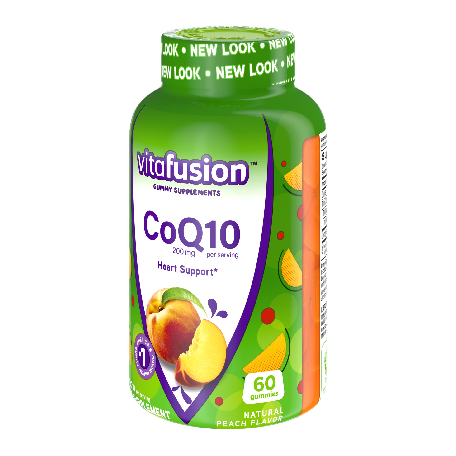 slide 2 of 5, vitafusion CoQ10 Gummy Vitamins, 60ct, 60 ct