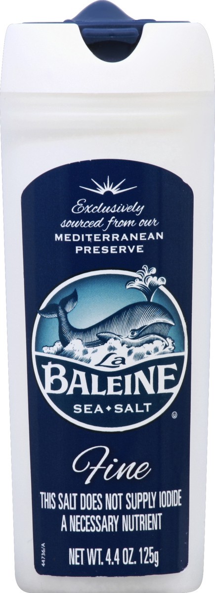 slide 5 of 6, La Baleine Fine Sea Salt, 4.4 oz