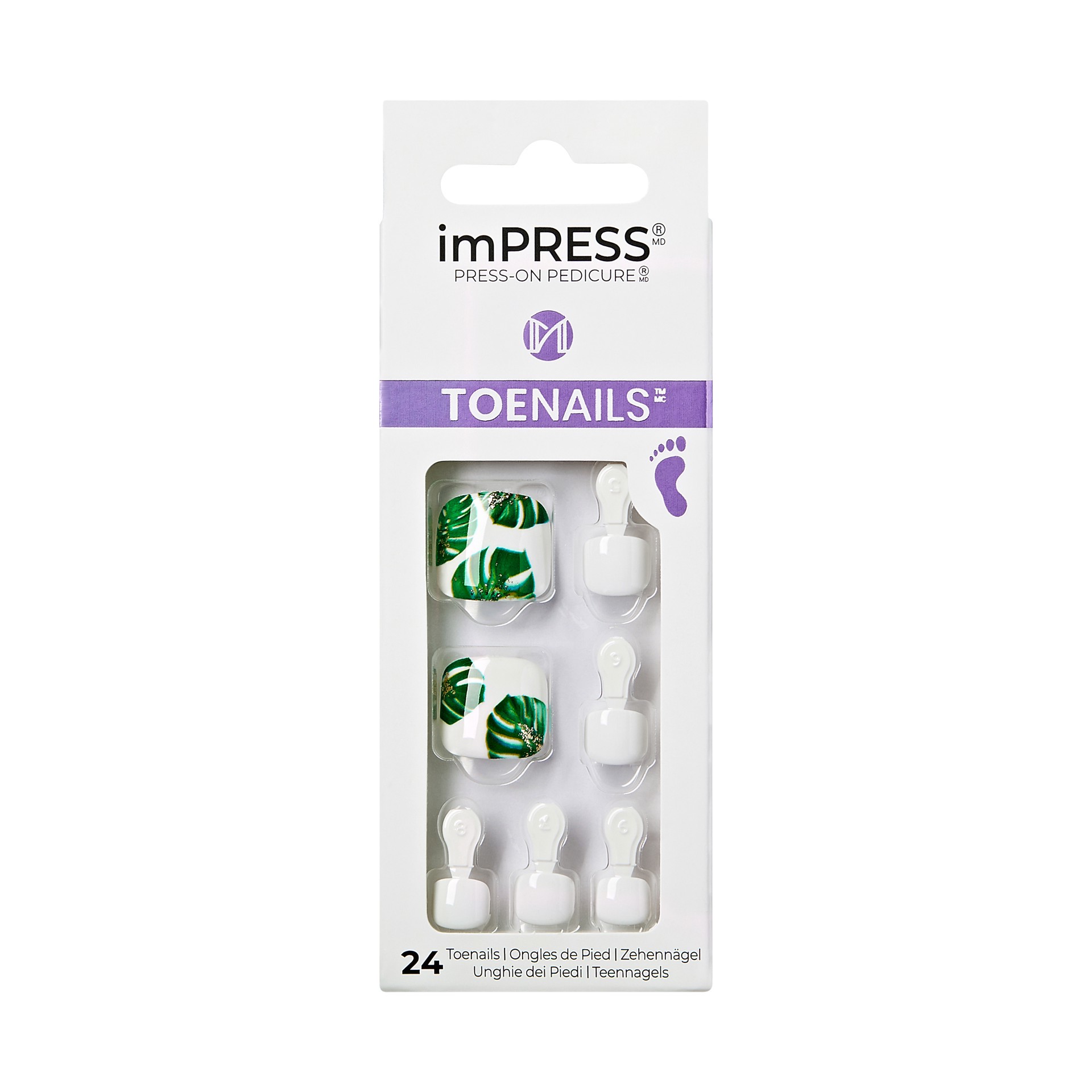slide 1 of 5, imPRESS KS imPRESS Toenails - Wild Things, 1 ct