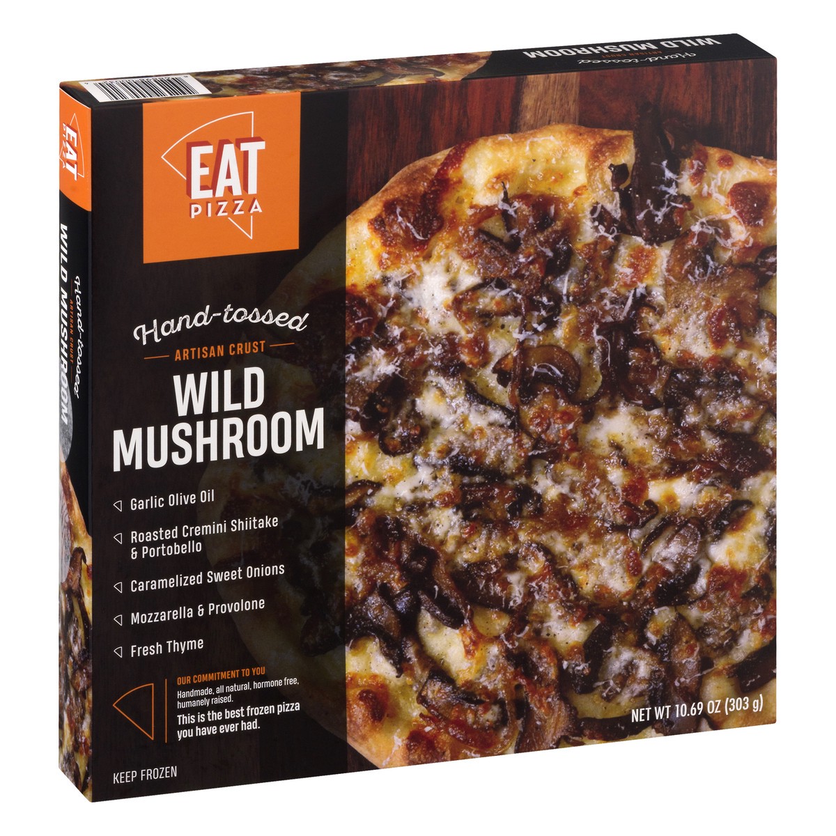 slide 4 of 9, Eat Pizza Hand-Tossed Artisan Crust Wild Mushroom Pizza 10.69 oz, 10.69 oz