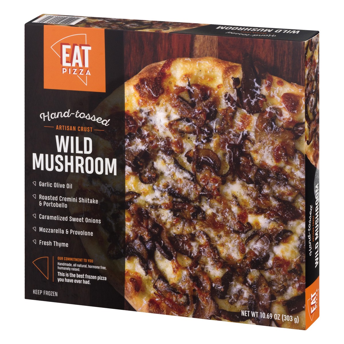 slide 2 of 9, Eat Pizza Hand-Tossed Artisan Crust Wild Mushroom Pizza 10.69 oz, 10.69 oz
