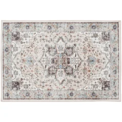 Rugease Medallion Accent Rug, 30 in x 46 in, Green