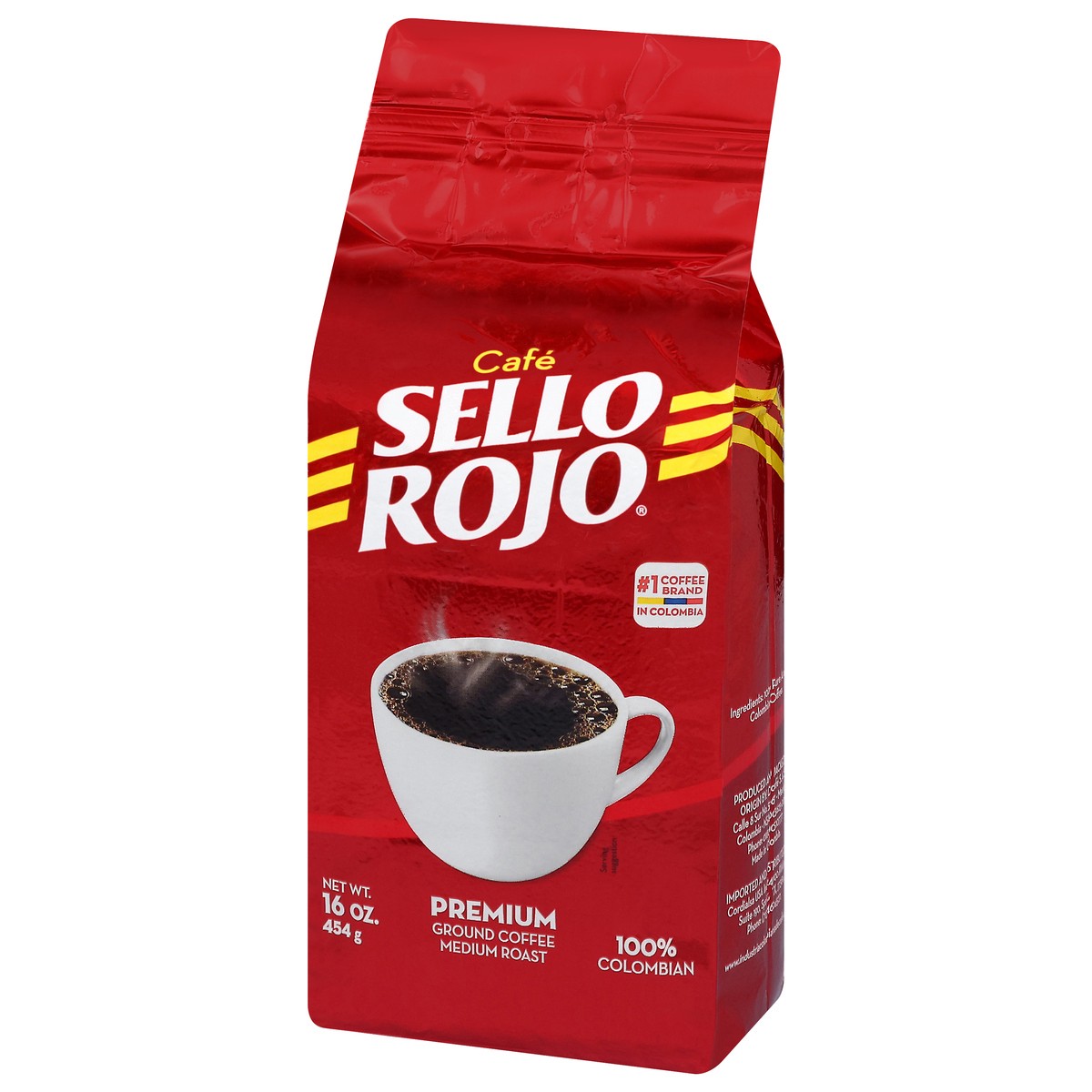 slide 11 of 12, Café Sello Rojo Medium Roast Premium Columbian Coffee - 17.6 oz, 17.6 oz