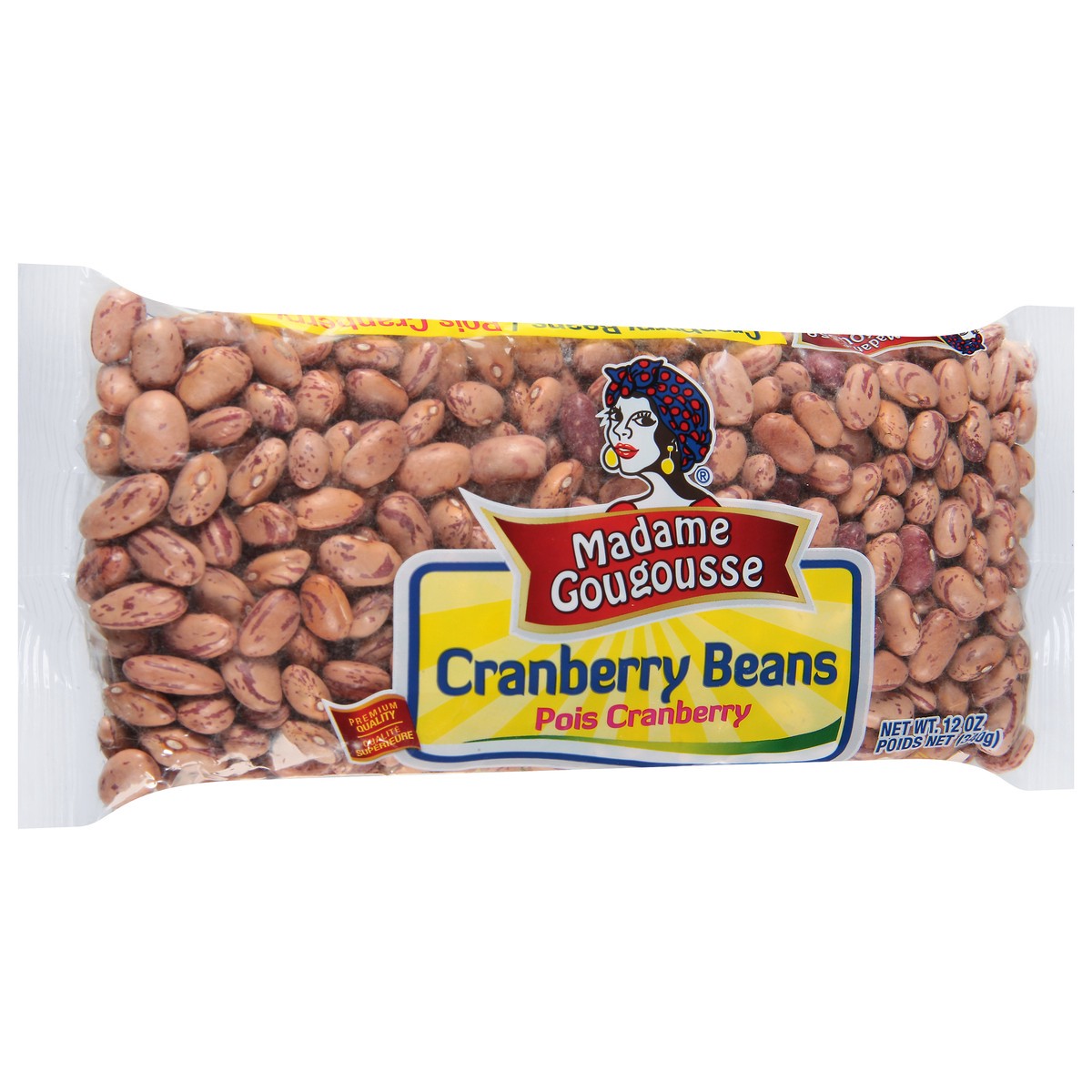 slide 10 of 11, Madame Gougousse Cranberry Bean - 12 oz, 12 oz