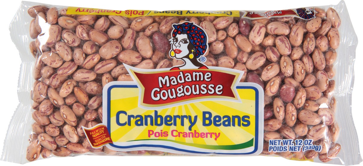 slide 8 of 11, Madame Gougousse Cranberry Bean - 12 oz, 12 oz