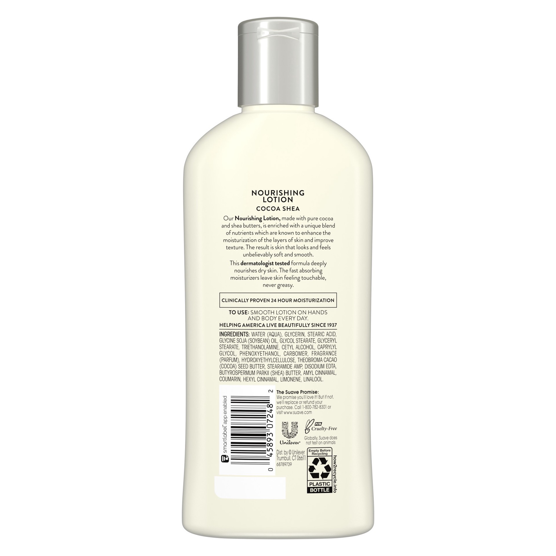 slide 3 of 6, Suave Skin Solutions Body Lotion Cocoa Butter & Shea, 10 oz, 10 oz