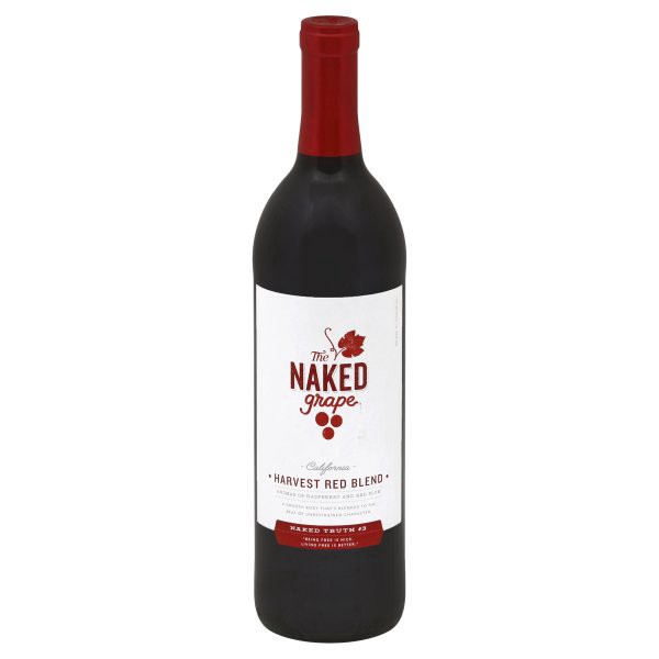 slide 1 of 3, Naked Grape Harvest Red Blend 750 ml, 750 ml