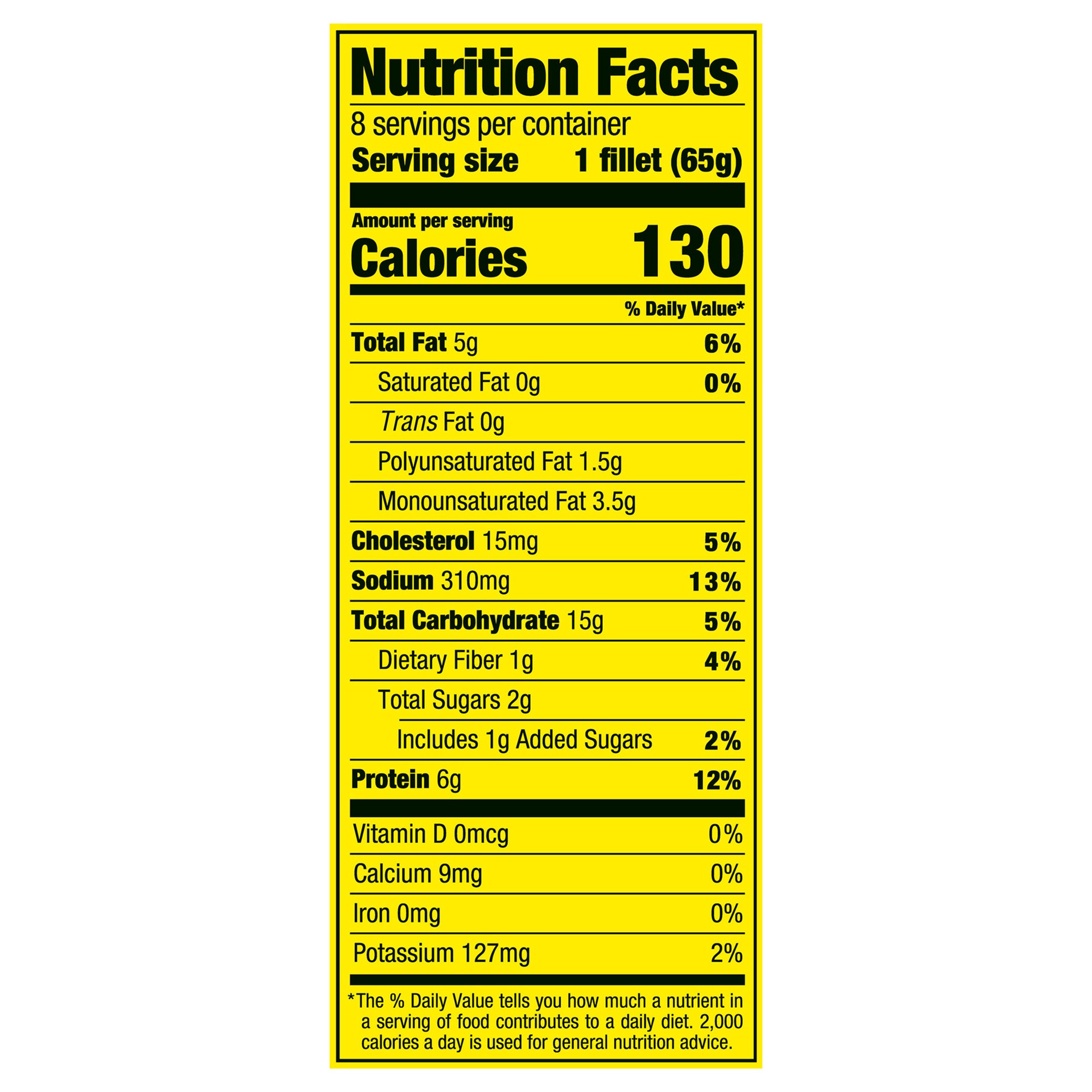 slide 5 of 10, Gorton's Gorton''s Breaded Fish Sandwich Cut from 100% Whole Fish Fillets (Not Minced), Wild Caught Alaskan Pollock, Frozen, 8 Count, 18.3 Ounce Resealable Bag, 8 ct