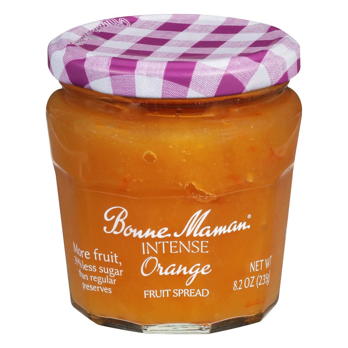 slide 1 of 10, Bonne Maman Fruit Spread Orange Intense Jelly, 8.2 oz