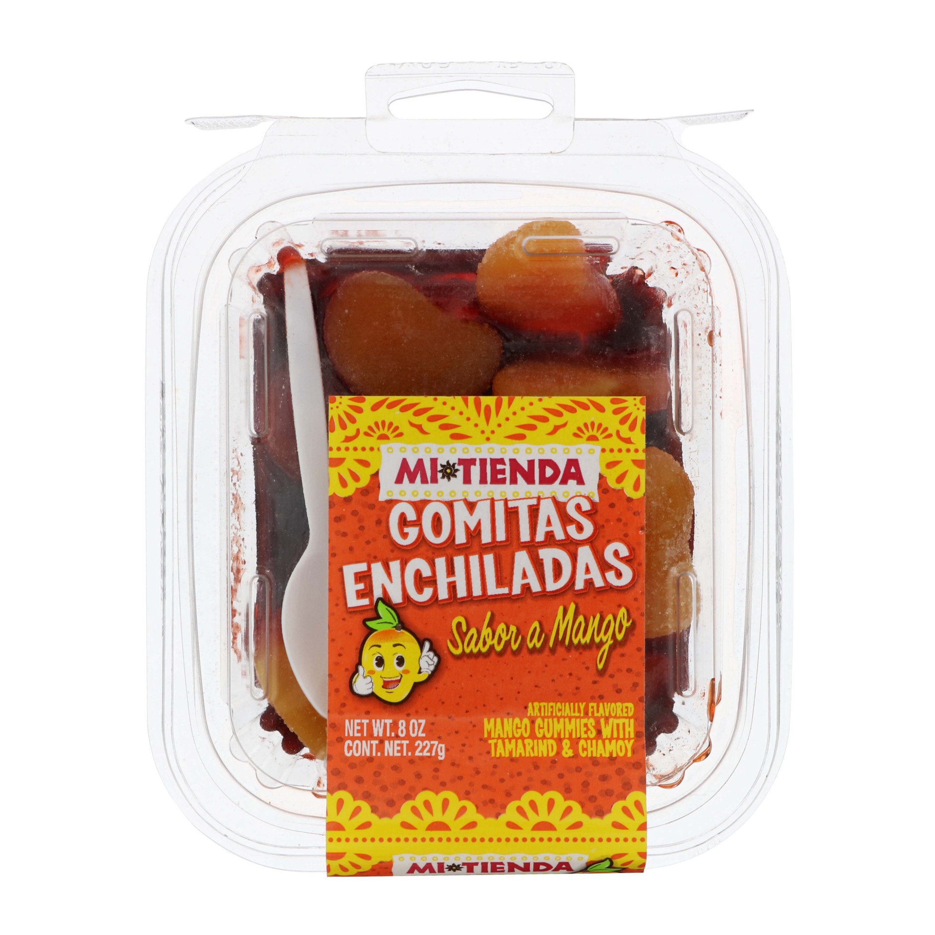 slide 1 of 1, H-E-B Mi Tienda Mango Gummies with Tamarind & Chamoy, 1 ct