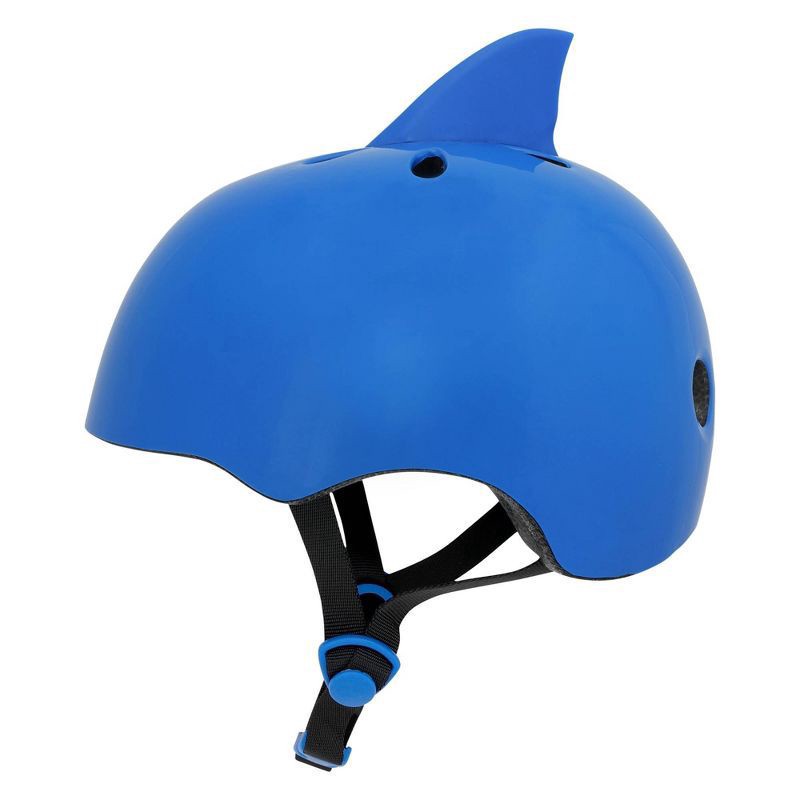 slide 14 of 14, Raskullz Cling Shark Child Helmet - Blue, 1 ct