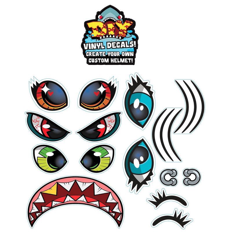 slide 2 of 14, Raskullz Cling Shark Child Helmet - Blue, 1 ct