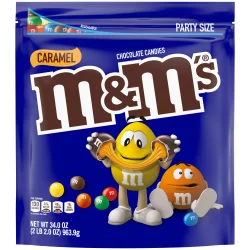 M&M's Caramel Milk Chocolate Candy, Party Size