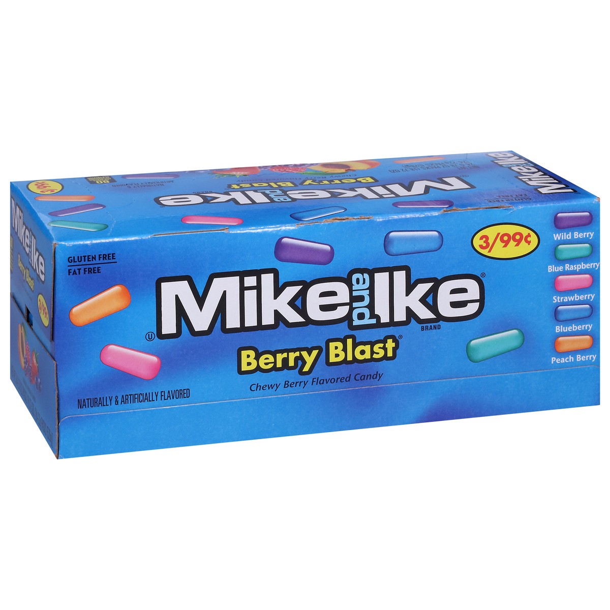 slide 3 of 13, MIKE AND IKE Berry Blast Candy 24 - 0.78 oz Packs, 24 ct
