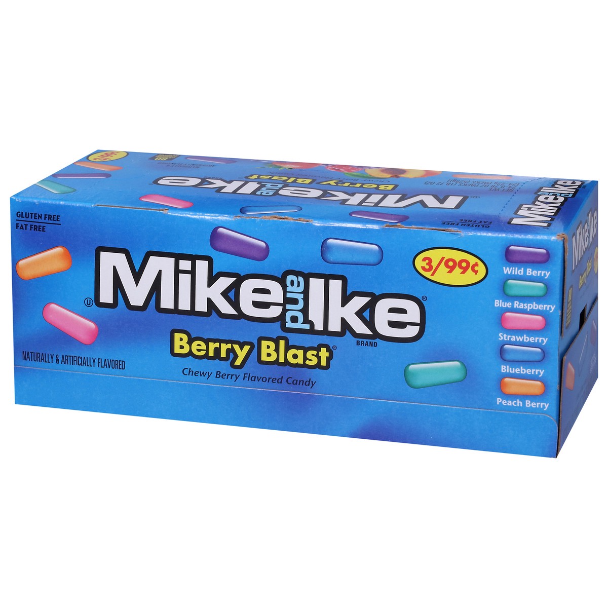 slide 10 of 13, MIKE AND IKE Berry Blast Candy 24 - 0.78 oz Packs, 24 ct