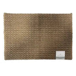 Room & Retreat Seasonal Cologne Woven Placemat, Natural, 2 Pack, 13 In X 19 In