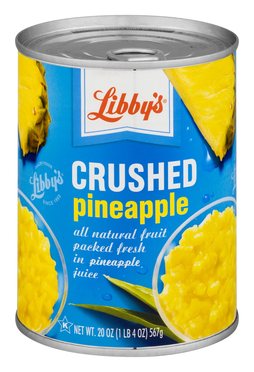 slide 1 of 1, Libby's Crushed Pineapple, 20 oz