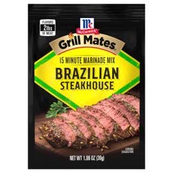 McCormick Grill Mates Marinade Mix - Brazilian Steakhouse