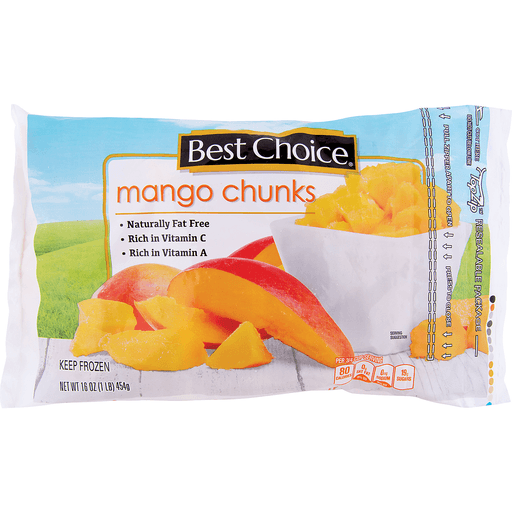 slide 1 of 1, Best Choice Frozen Mango Chunks, 16 oz