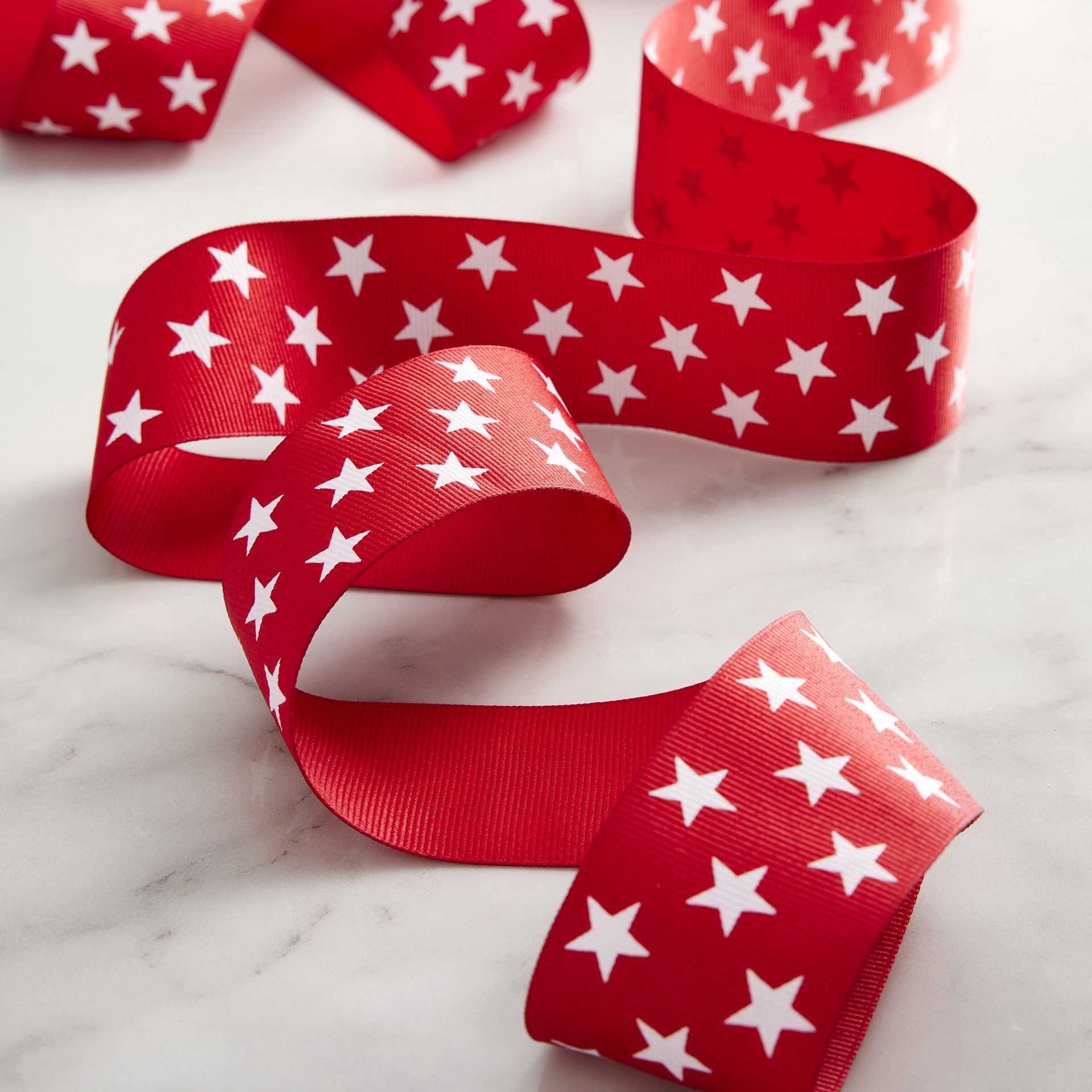 slide 3 of 4, 1.5" X 3yd. Grosgrain Star Ribbon By Celebrate It, 1.5 in x 3 yd