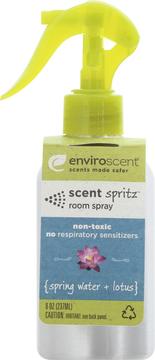 slide 7 of 12, Enviroscent Scent Spritz Non-Toxic Spring Water + Lotus Room Spray 8 oz, 8 oz