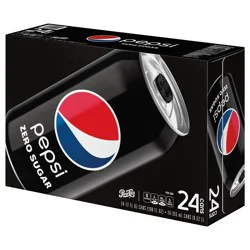 Pepsi Cola, Zero Sugar - 24 ct