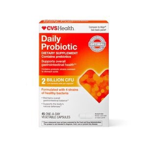 slide 1 of 1, Cvs Health Daily Probiotic Capsules, 45 Ct, 1 ct