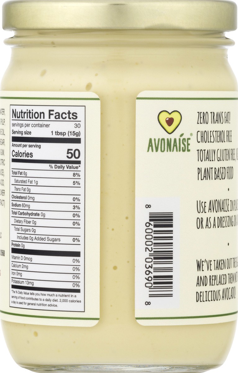slide 5 of 12, Avonaise Original Avocado Mayo, 1 ct
