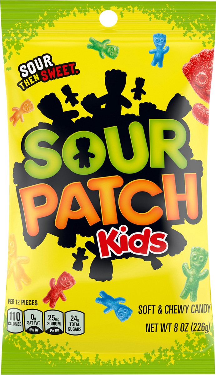 slide 6 of 9, Sour Patch Kids Kids Original Soft and Chewy Candy - 8oz Bag, 8 oz