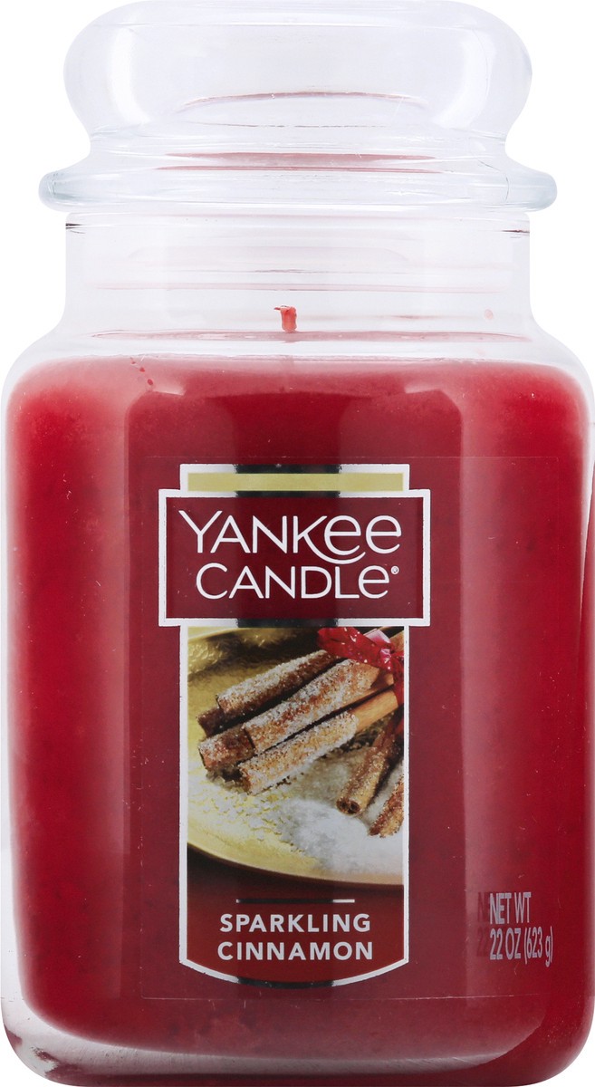 slide 2 of 10, Yankee Candle Sparkling Cinnamon Candle 22 oz, 22 oz