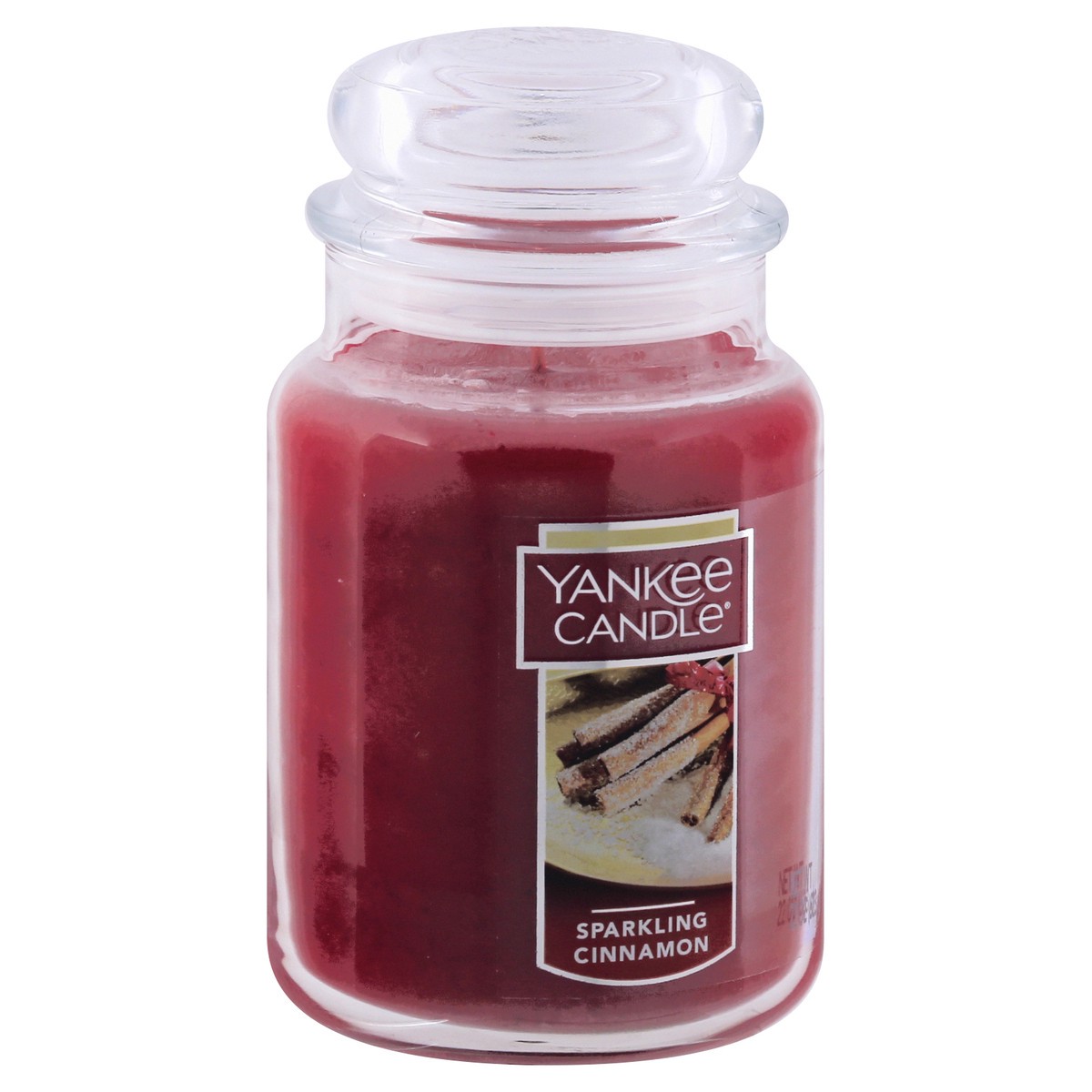 slide 3 of 10, Yankee Candle Sparkling Cinnamon Candle 22 oz, 22 oz