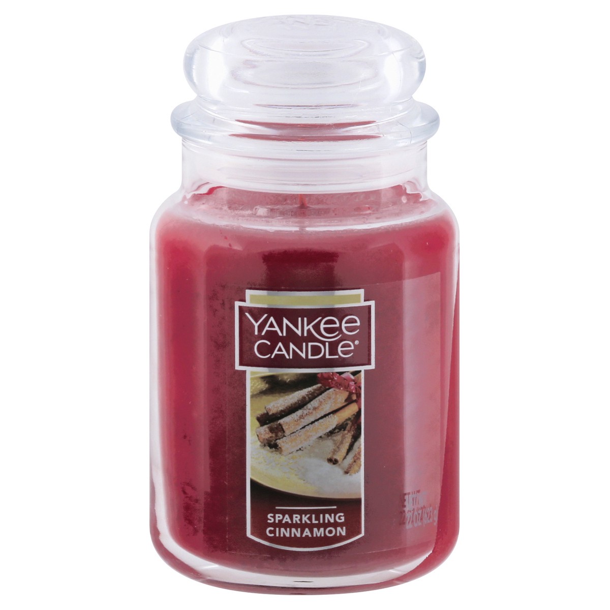 slide 1 of 10, Yankee Candle Sparkling Cinnamon Candle 22 oz, 22 oz