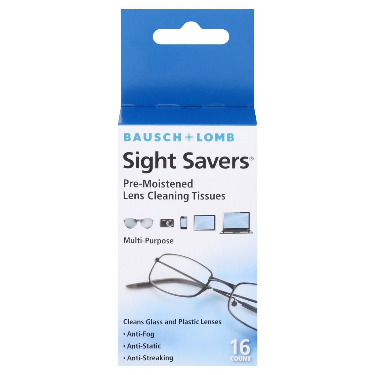 slide 1 of 9, Bausch & Lomb Sight Savers, Multi-Purpose, 16 ct