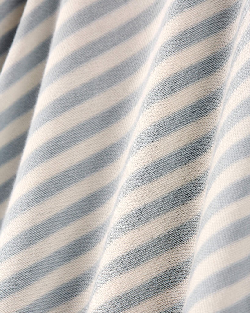 slide 3 of 3, Carter's Carters Baby 2-Piece Striped Swaddle Cap and Blanket Set - Blue Blue 0-3M, 2 pc