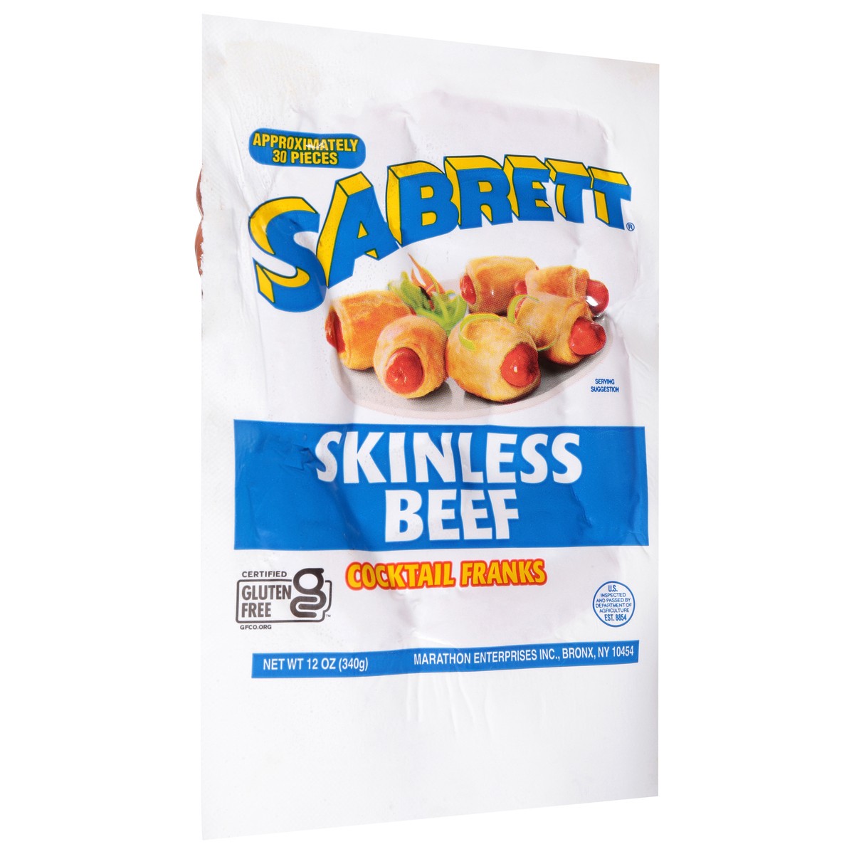 slide 5 of 15, Sabrett Skinless Cocktail Franks, 12 oz