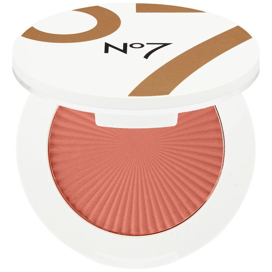 slide 3 of 5, No7 Matte Powder Blush - Peaches, 0.1 oz