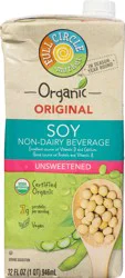 Full Circle Market Organic Unsweetened Original Soy Beverage 32 fl oz