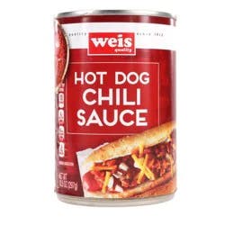 Weis Quality Hot Dog Sauce Chili
