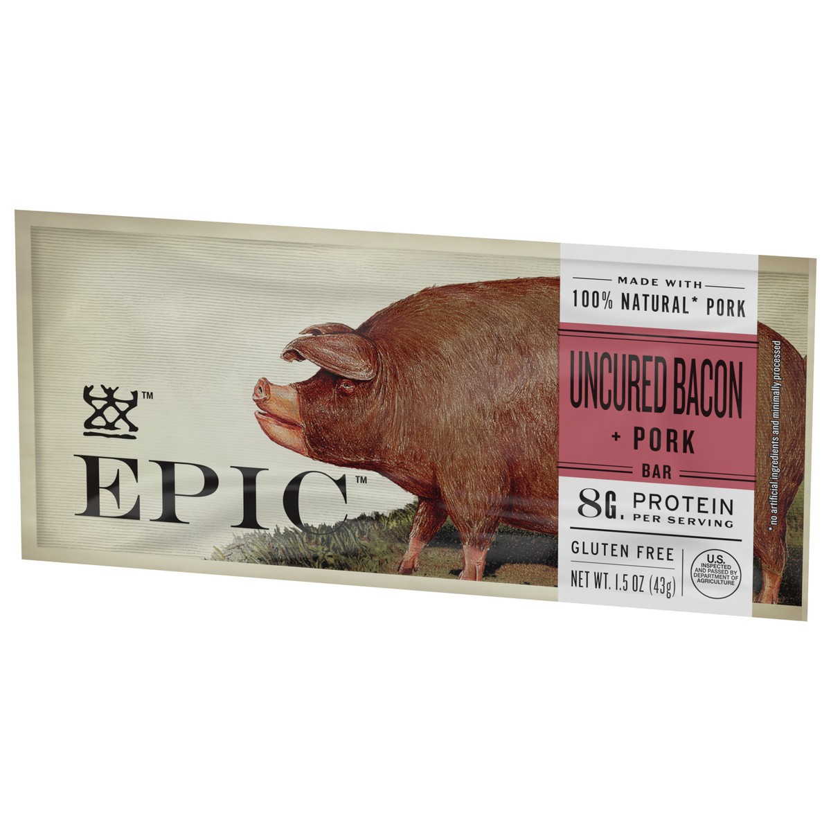 slide 6 of 11, Epic Bacon Sea Salt Bar, 1.5 oz