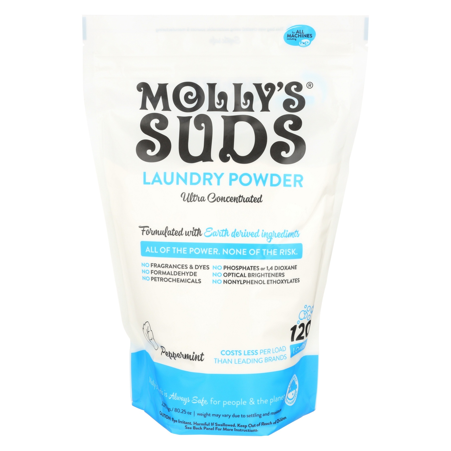 slide 1 of 1, Molly's Suds Sensitive Skin Laundry Powder, 70.4 oz