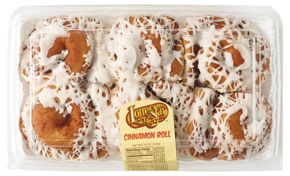 slide 1 of 1, Lone Star Original Cinnamon Roll, 18 oz