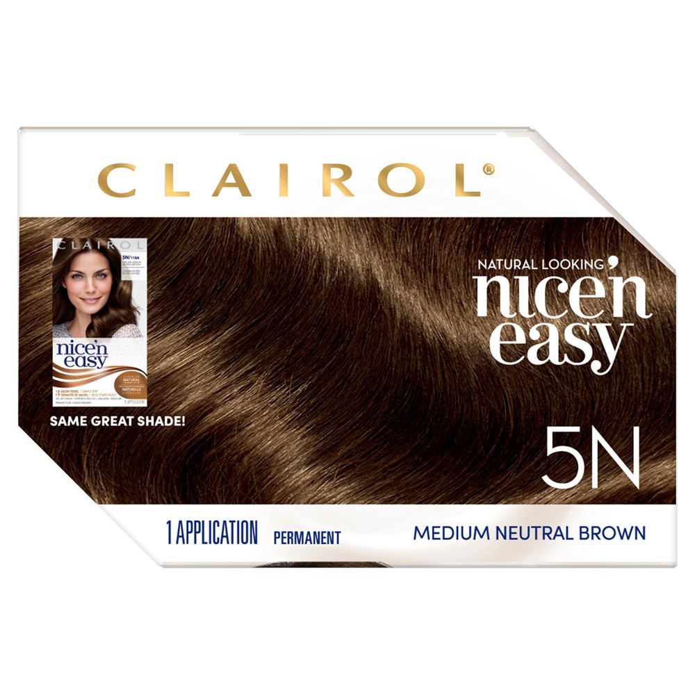 slide 7 of 7, Clairol Balsam Hair Color Permanent Dye, 608 Light Brown, 1 ct